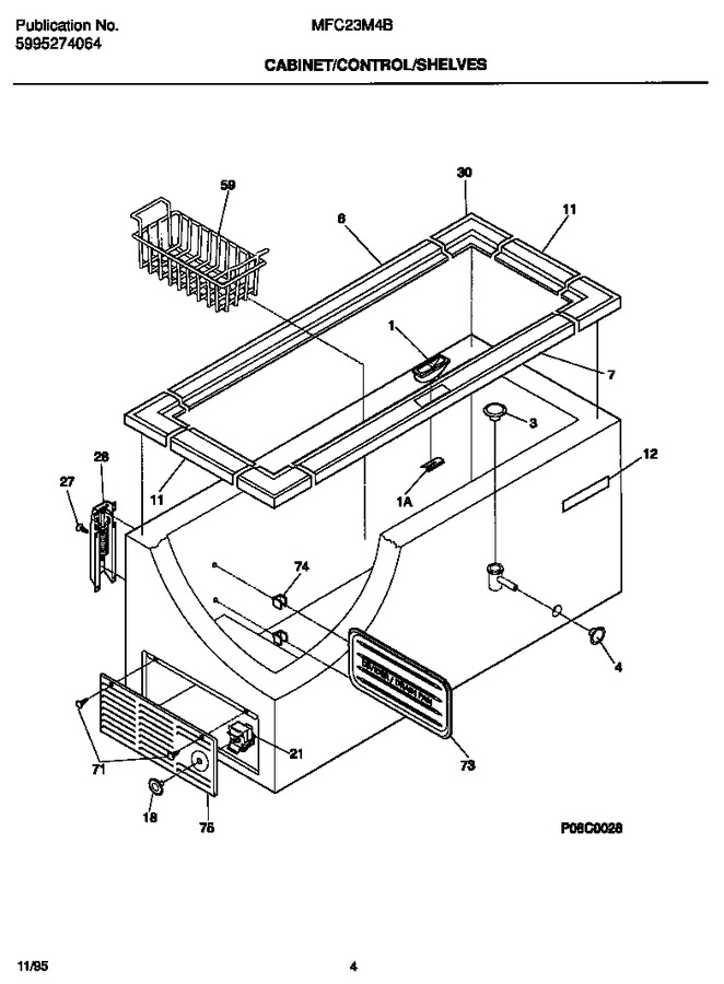 Diagram for MFC23M4BW4