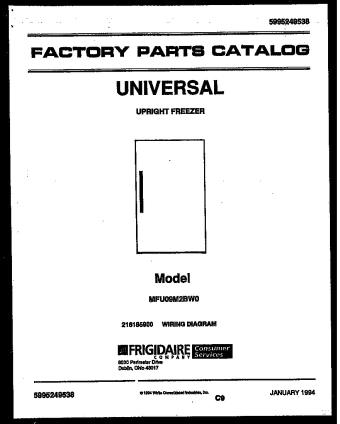 Diagram for MFU09M2BW0