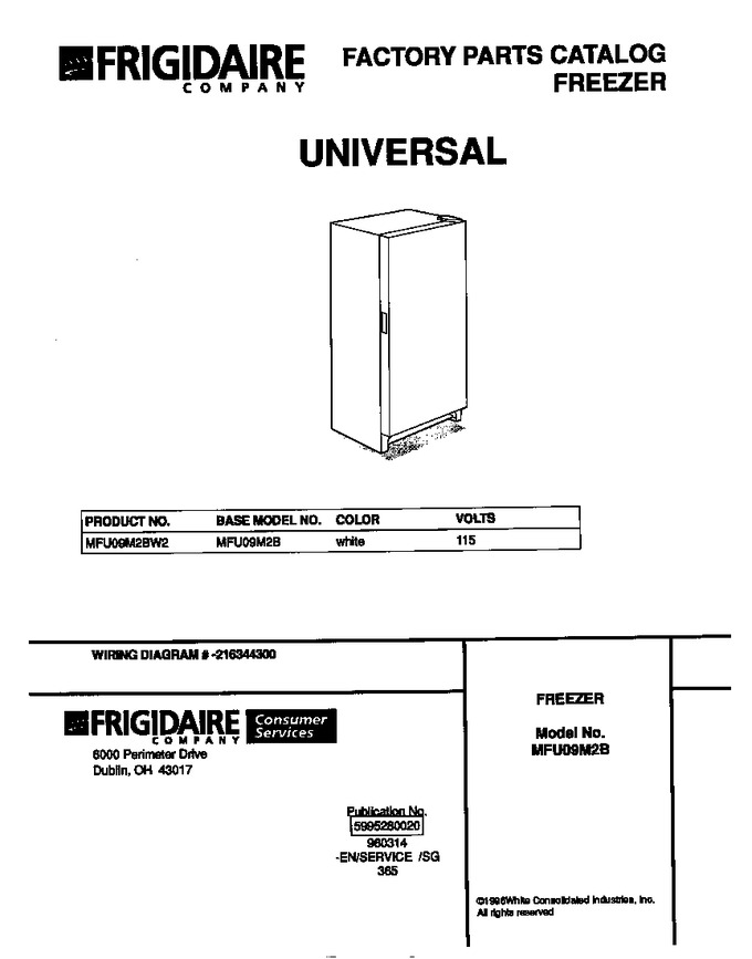 Diagram for MFU09M2BW2
