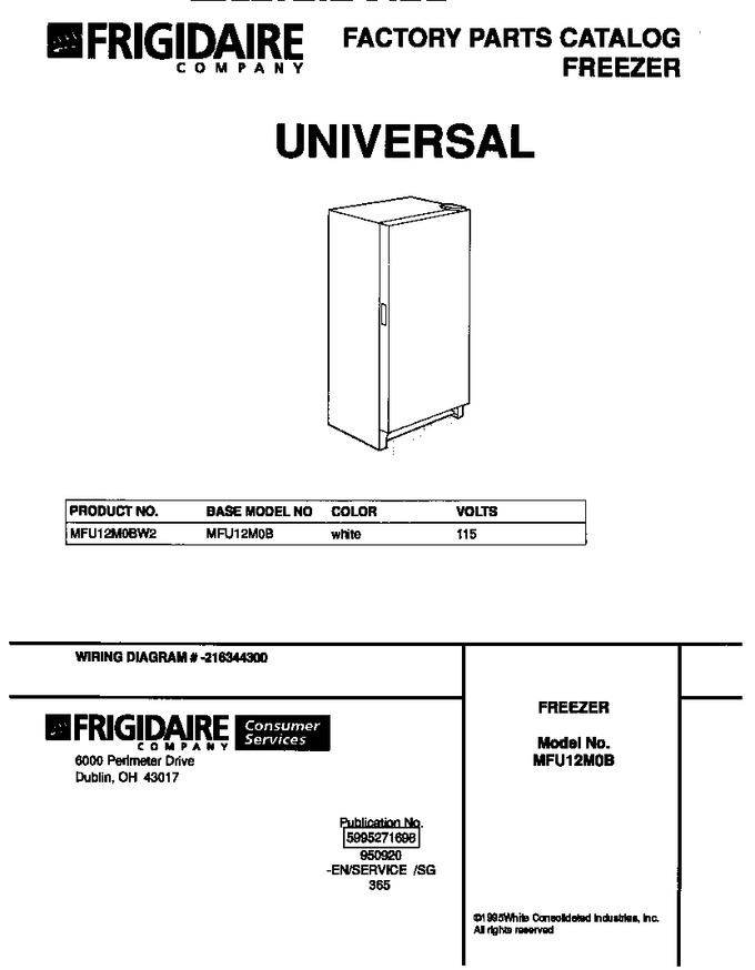 Diagram for MFU12M0BW2