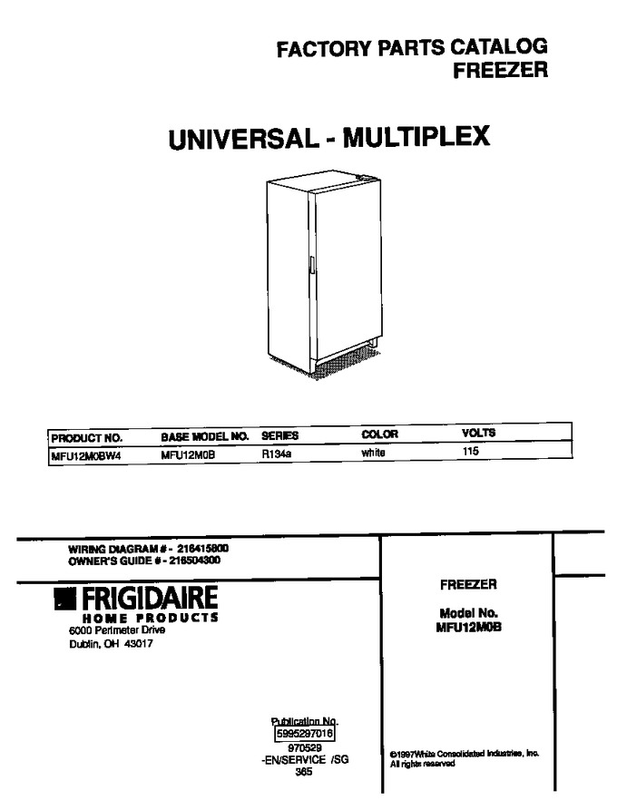 Diagram for MFU12M0BW4