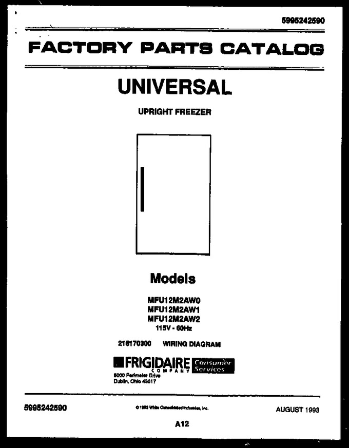 Diagram for MFU12M2AW2