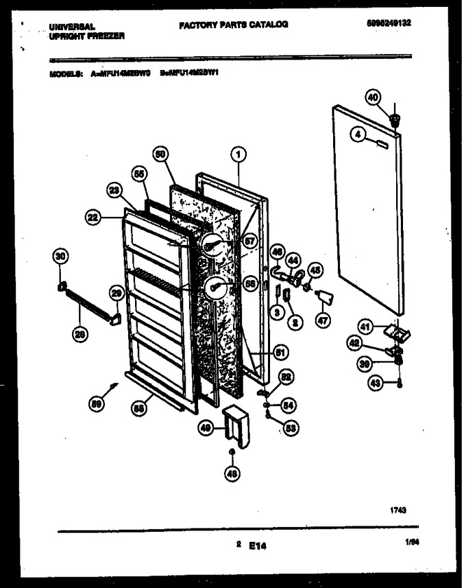 Diagram for MFU14M2BW1