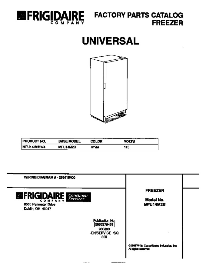 Diagram for MFU14M2BW4