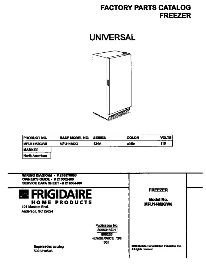 Diagram for MFU14M2GW0