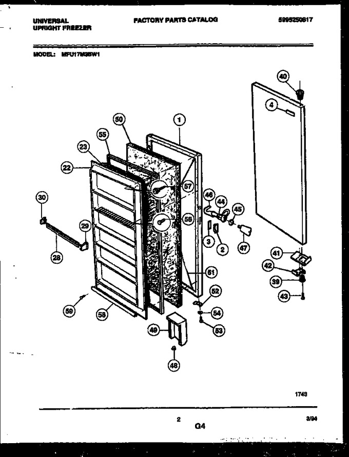 Diagram for MFU17M3BW1