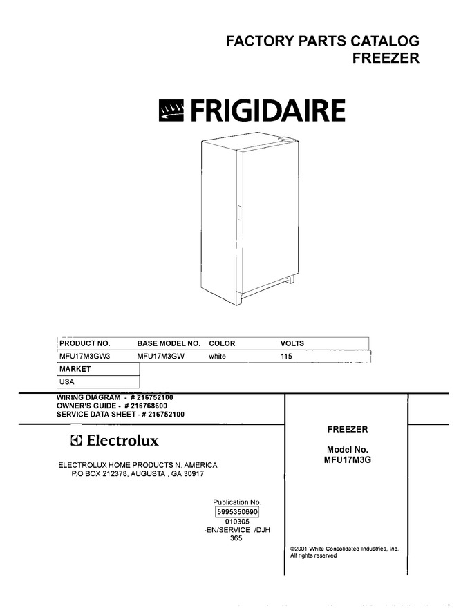 Diagram for MFU17M3GW3