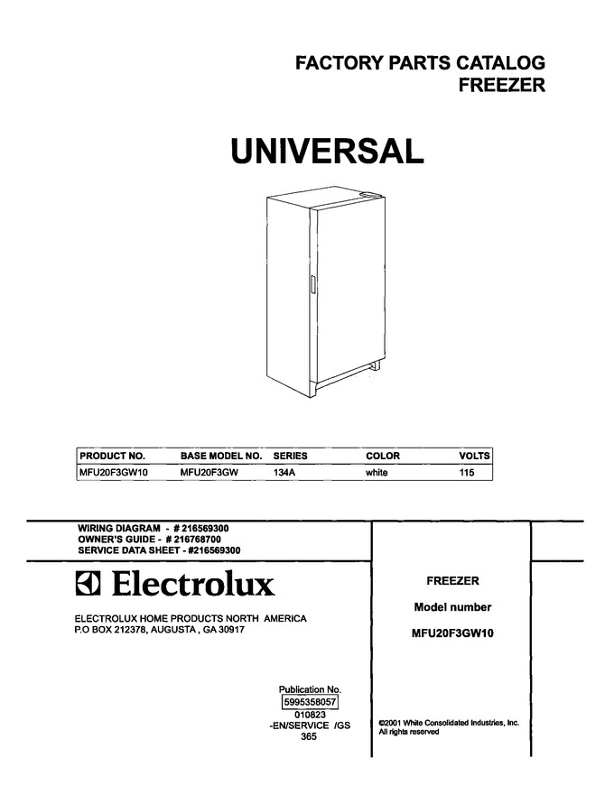 Diagram for MFU20F3GW10