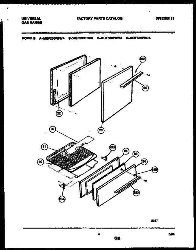 Diagram for MGF200PBDA