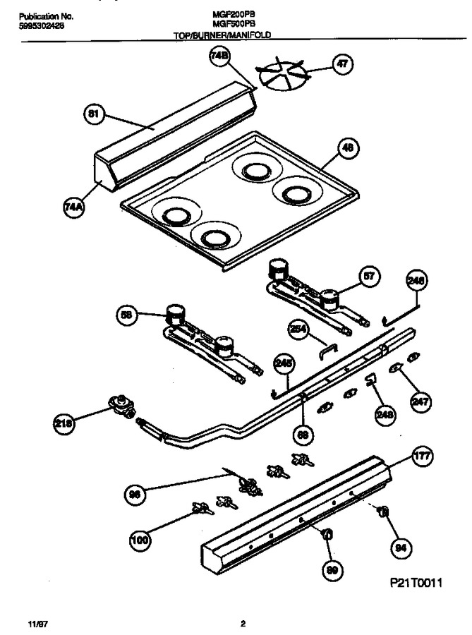 Diagram for MGF200PBWB