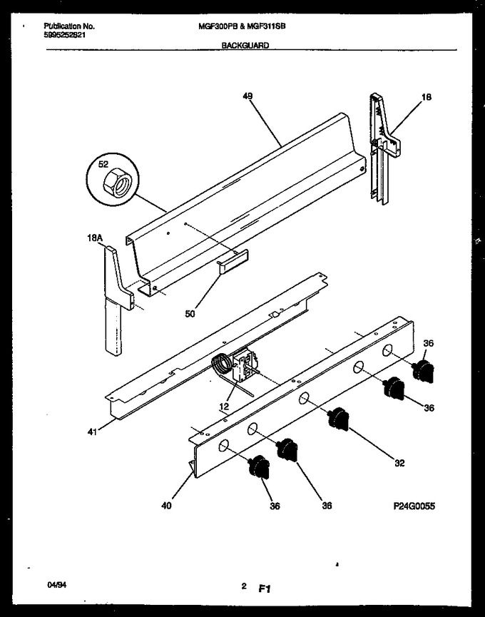 Diagram for MGF300PBWA