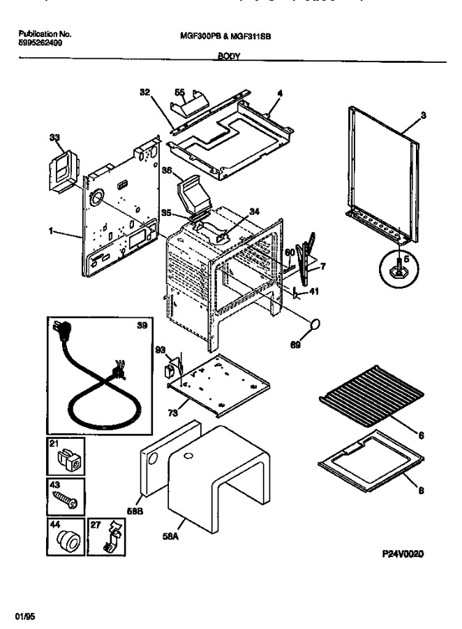 Diagram for MGF311SBWB