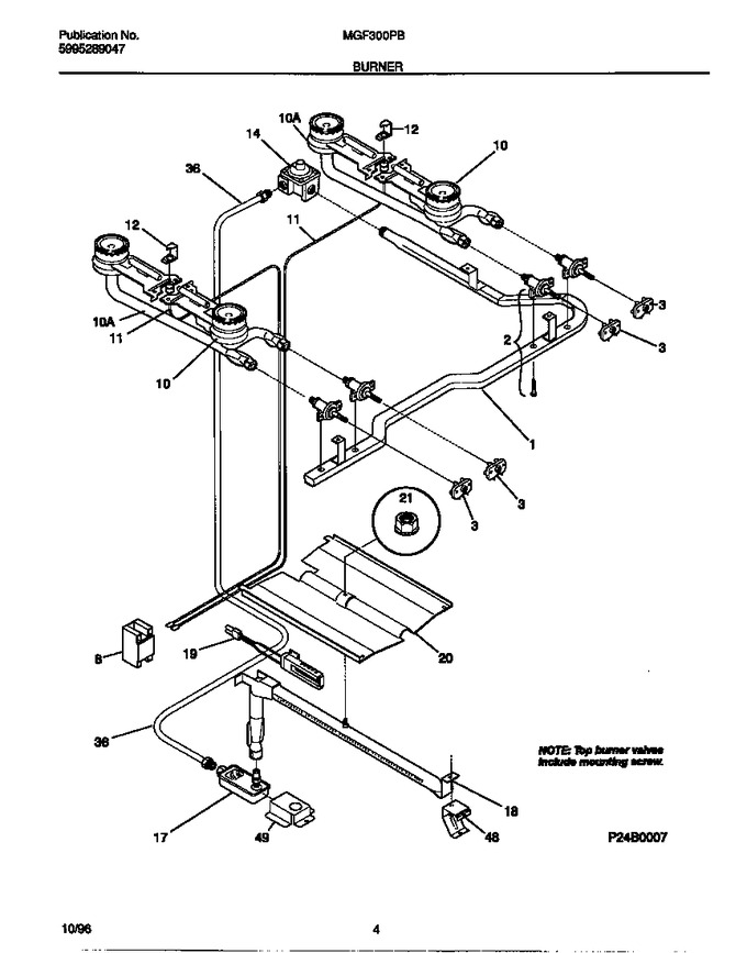 Diagram for MGF300PBWE