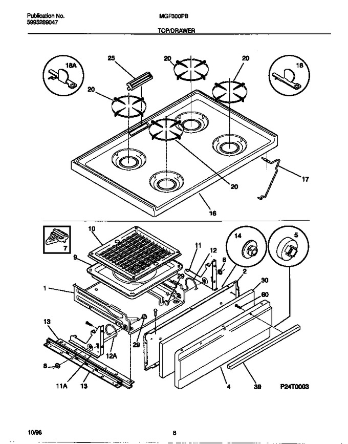 Diagram for MGF300PBWE