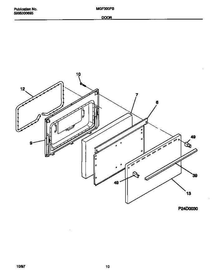 Diagram for MGF300PBWG