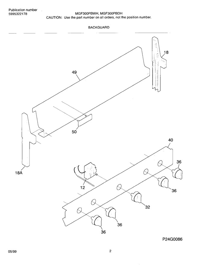 Diagram for MGF300PBDH