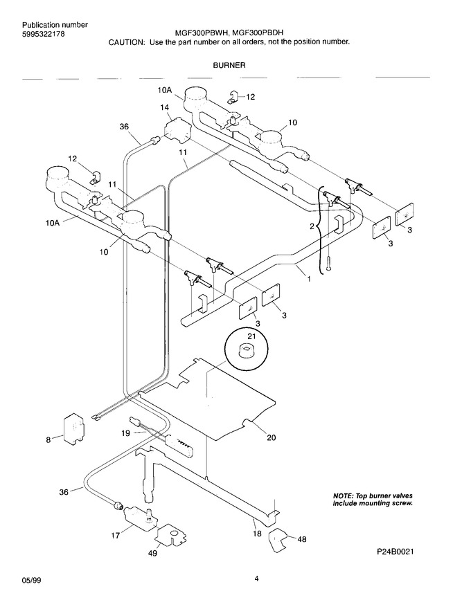 Diagram for MGF300PBWH