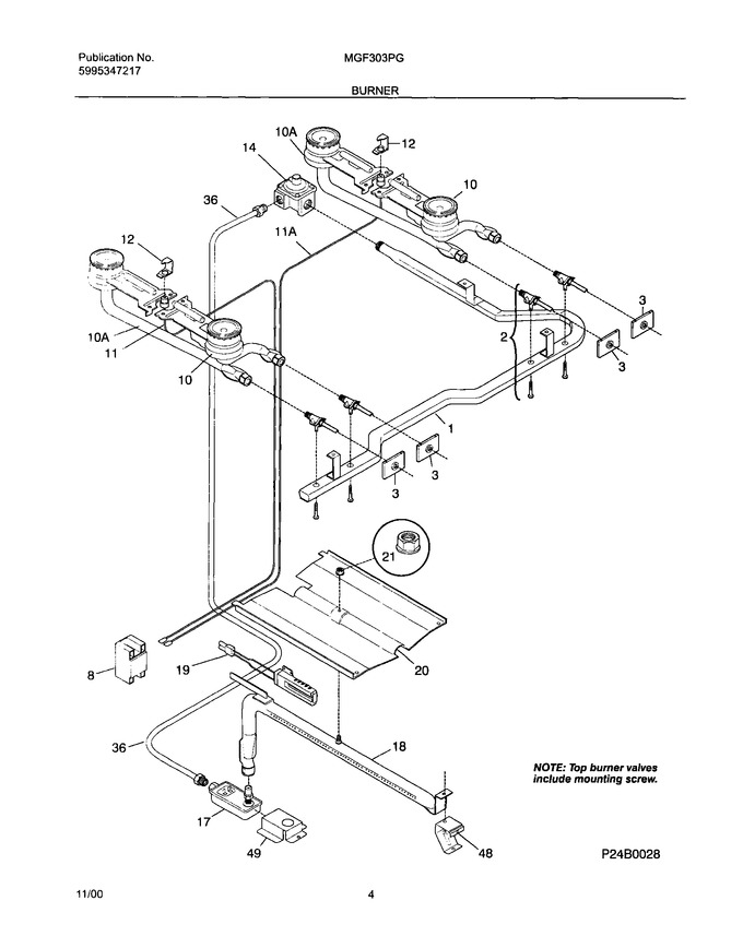 Diagram for MGF303PGWG