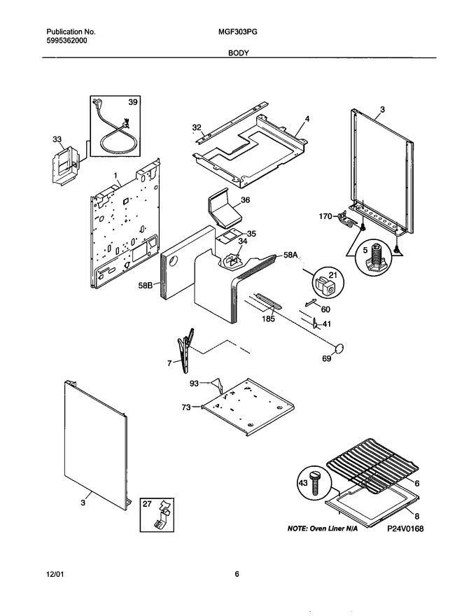 Diagram for MGF303PGWK