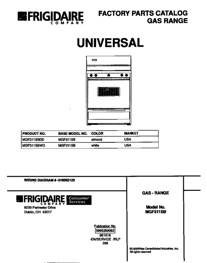 Diagram for MGF311SBWD