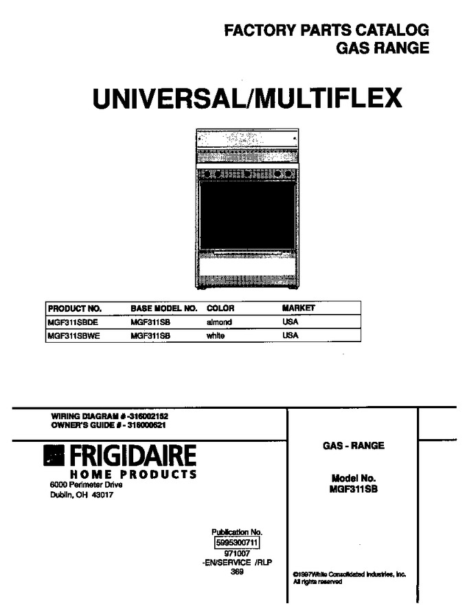Diagram for MGF311SBDE