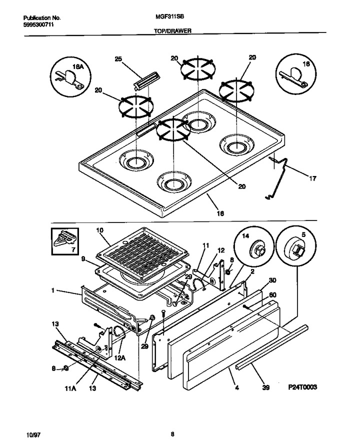 Diagram for MGF311SBWE