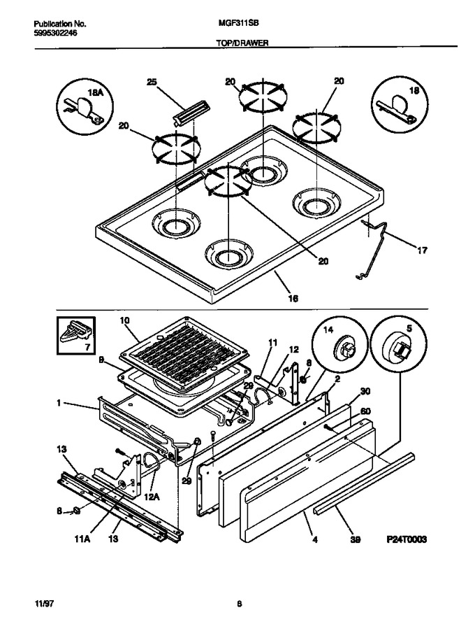 Diagram for MGF311SBWF
