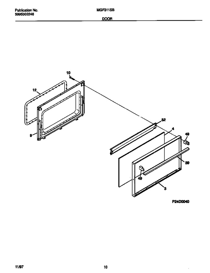 Diagram for MGF311SBWF
