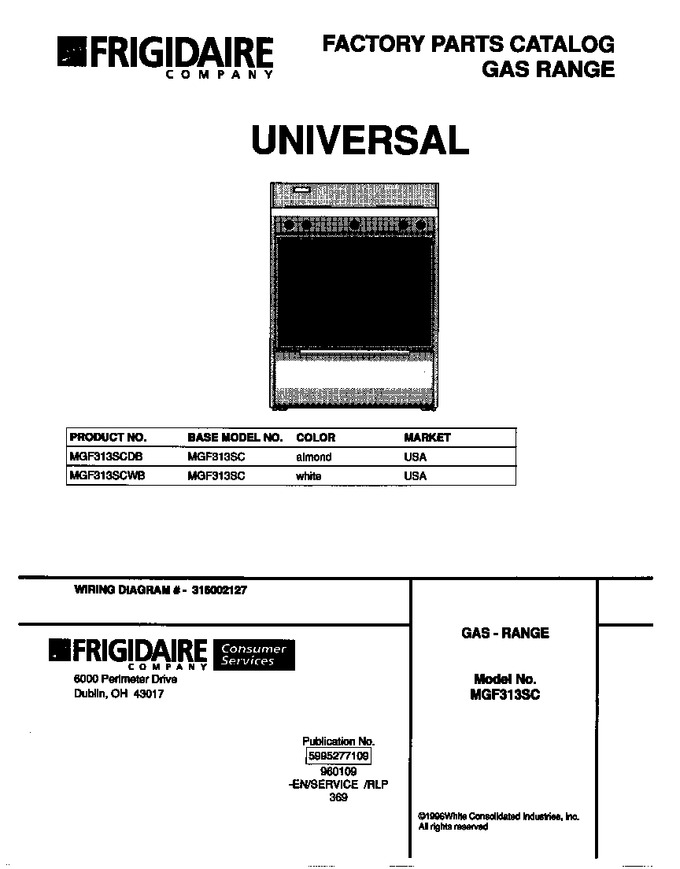 Diagram for MGF313SCWB