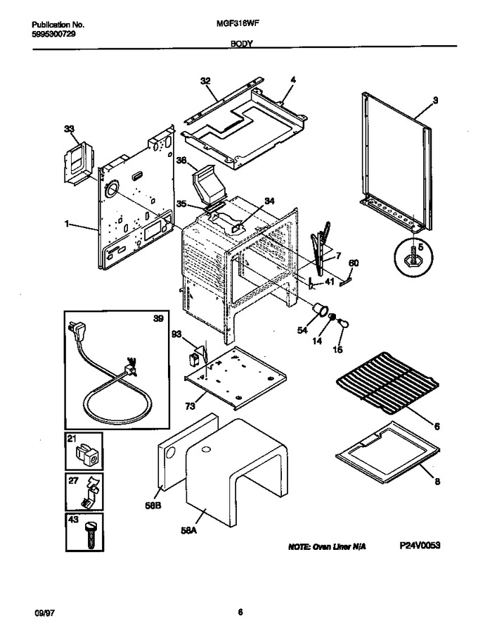 Diagram for MGF316WFSB