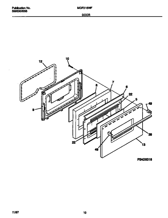 Diagram for MGF316WFSC