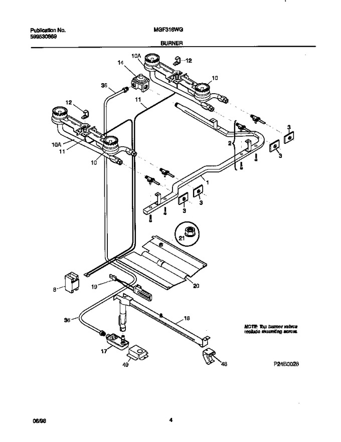 Diagram for MGF316WGSA