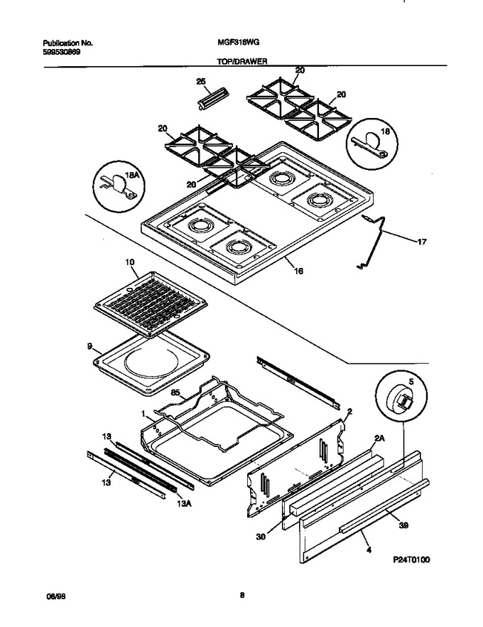 Diagram for MGF316WGSA