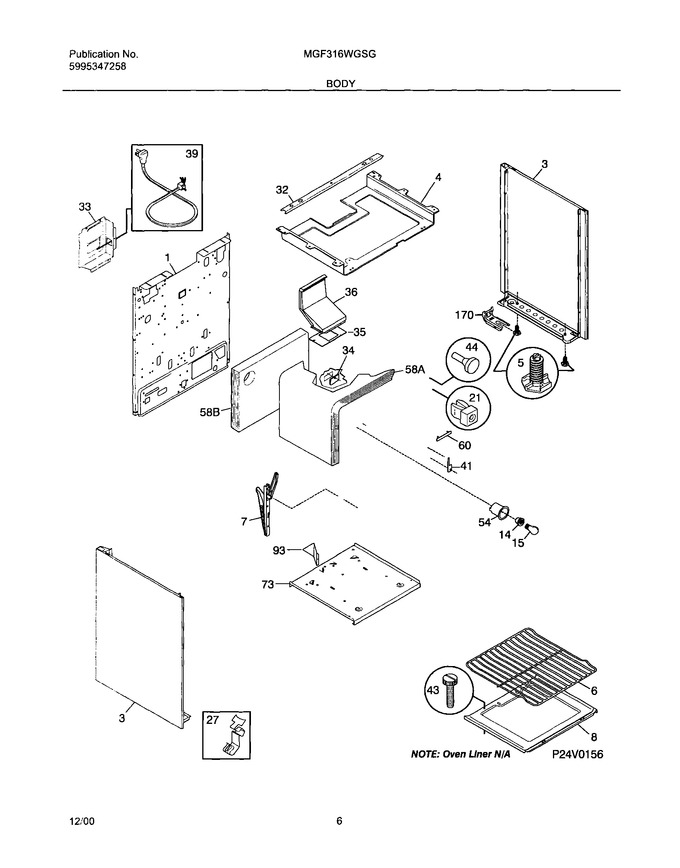 Diagram for MGF316WGSG