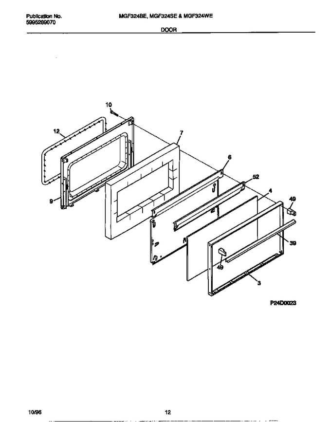 Diagram for MGF324WESD