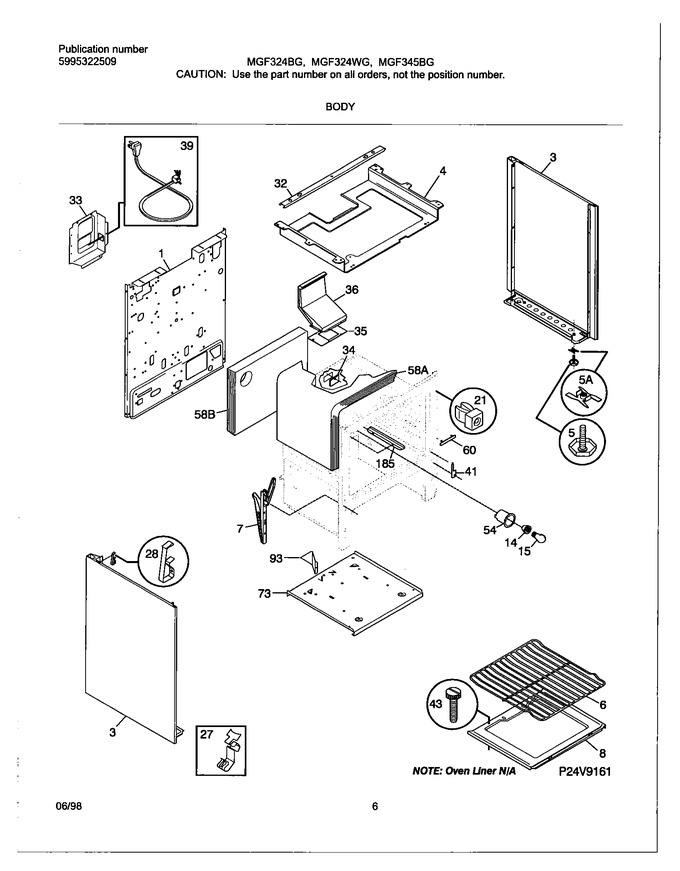 Diagram for MGF345BGDB