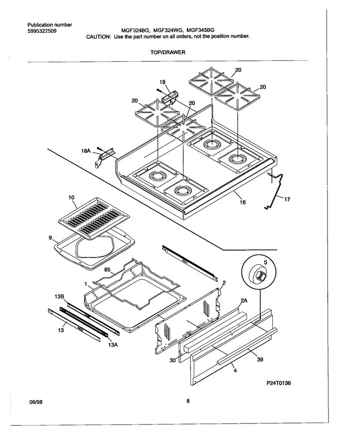 Diagram for MGF345BGDB