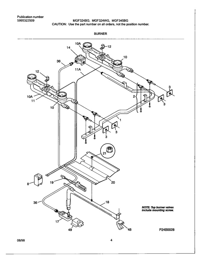 Diagram for MGF345BGDB