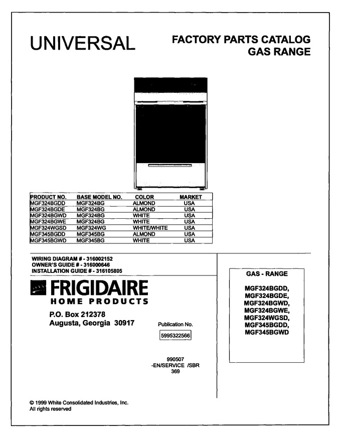 Diagram for MGF324WGSD