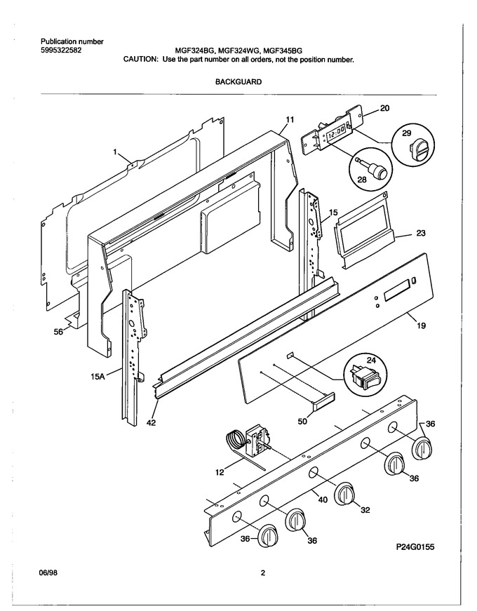 Diagram for MGF345BGWF