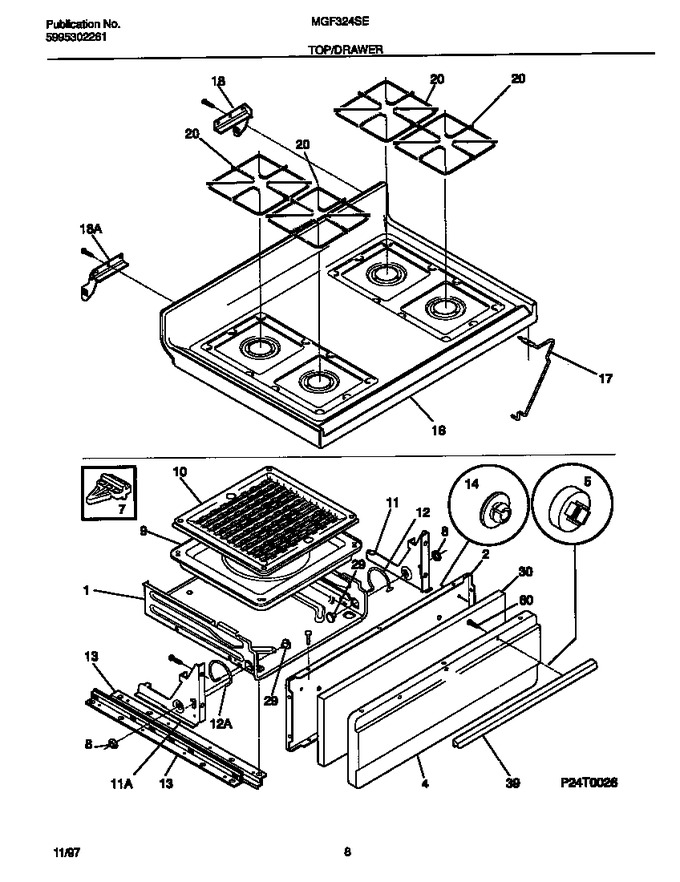 Diagram for MGF324SEWD