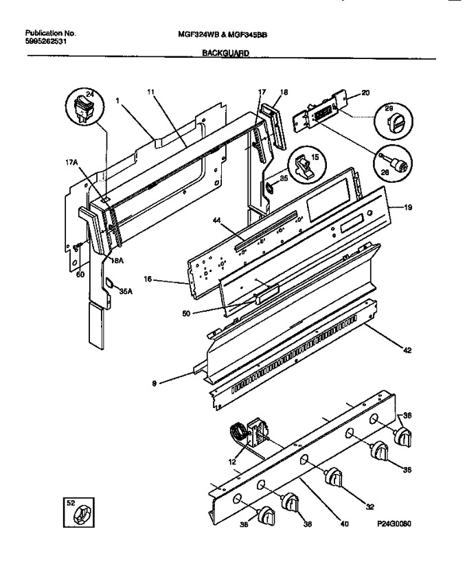 Diagram for MGF345BBWB