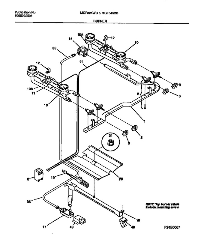Diagram for MGF345BBWB