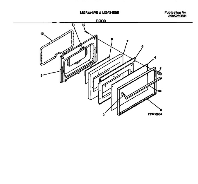 Diagram for MGF345BBWB