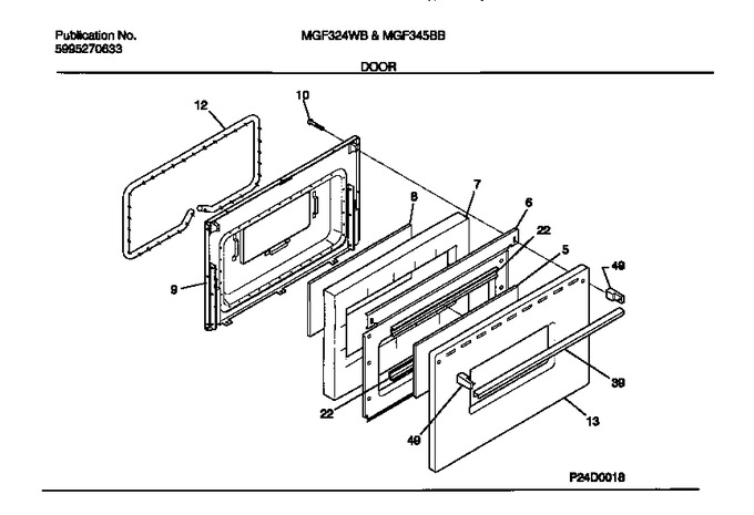 Diagram for MGF324WBSC