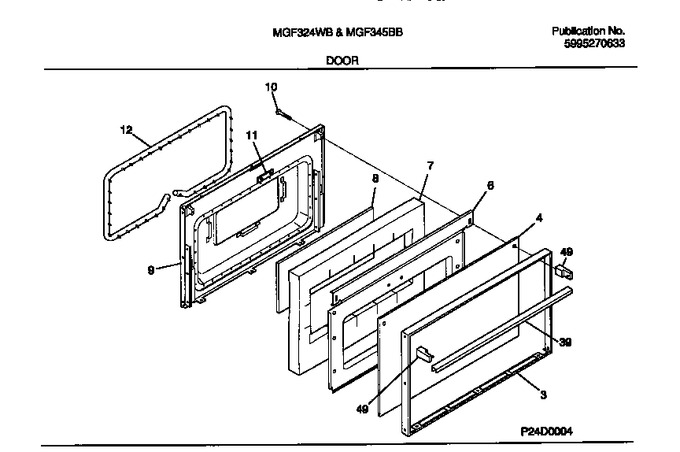 Diagram for MGF324WBSC