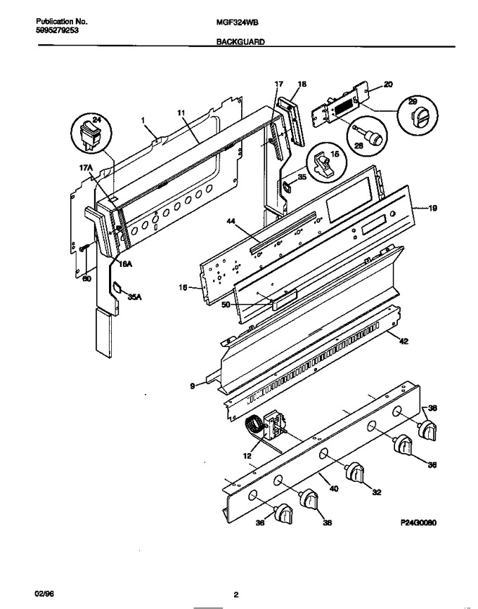Diagram for MGF324WBSE