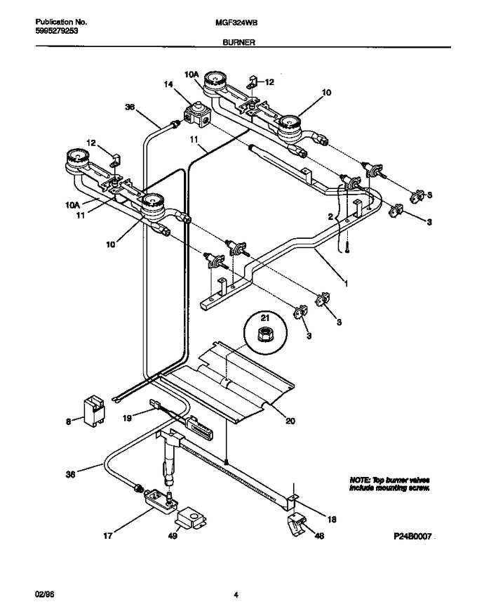 Diagram for MGF324WBSE