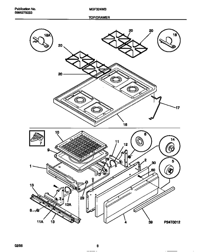 Diagram for MGF324WBSE