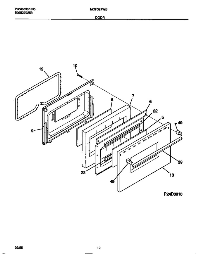 Diagram for MGF324WBSE